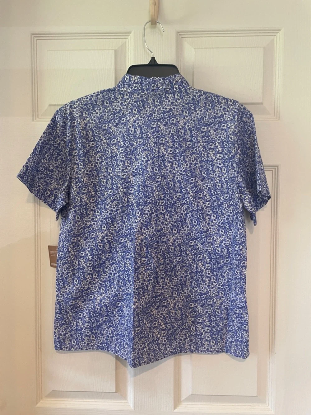 New Eddie Bower Cotton Button Up Shirt - Picture 5 of 5
